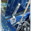 Billet Hood Hinges w/ Strut kit. Anodized Black or Machine finish w/ Matching Strut Cartridge - Image 4