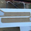 Raw Map Pocket Length Lower Door Trim W/ Grille Pr.