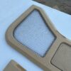 Raw Map Pocket Length Lower Door Trim W/ Grille Pr.