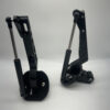 Hood Strut Kit, Fits Our Billet Hood Hinge kits. Black Finish.