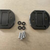 Hood hinge delete plates foxbody ford mustang mercury capri
