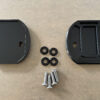 Hood hinge delete plates foxbody ford mustang mercury capri