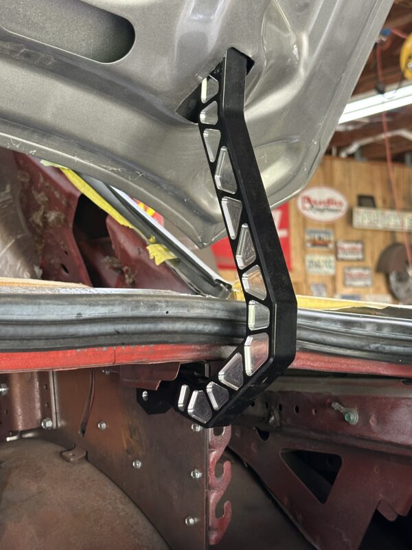 ****PRE-SALE**** 79-93 Mustang Coupe Billet Aluminum Trunk Hinges w/ Gas Strut. ****PRE-SALE**** - Image 5