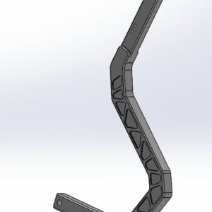 ****PRE-SALE**** 79-93 Mustang Coupe Billet Aluminum Trunk Hinges w/ Gas Strut. ****PRE-SALE****