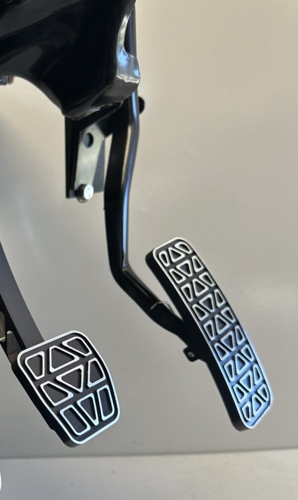 ****PRE-SALE **** Billet Pedal Set, Automatic Transmission. Cable Driven Accelerator & Brake Pedal. Machine Finish.