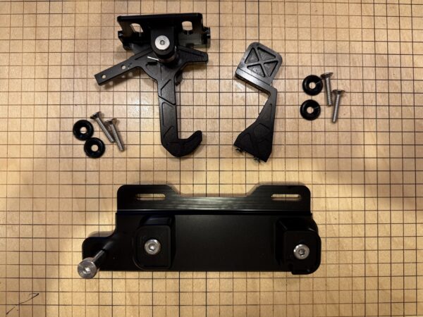 Billet Hood Safety Latch & Latch Plate. FITS 79-93   ****COMBO DEAL****
