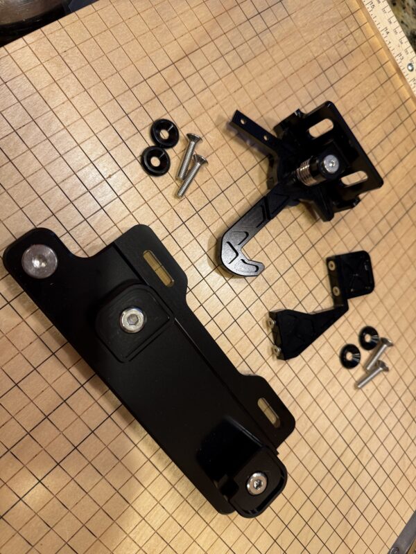 Billet Hood Safety Latch & Latch Plate. FITS 79-93   ****COMBO DEAL**** - Image 3