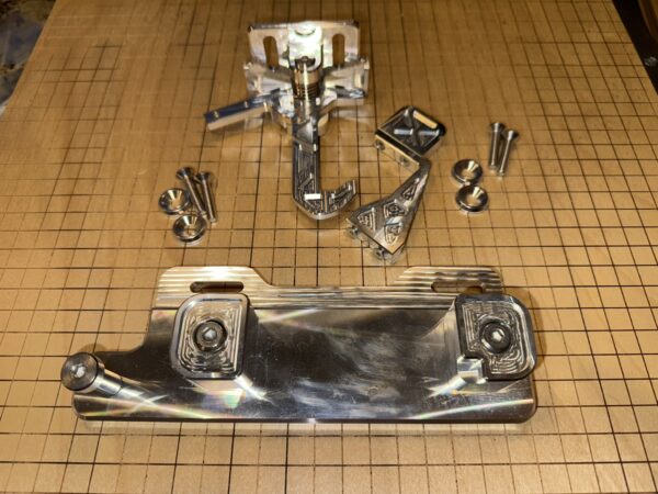 Billet Hood Safety Latch & Latch Plate. FITS 79-93   ****COMBO DEAL**** - Image 5